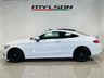 USED 2018 18 MERCEDES-BENZ C-CLASS 2.1 C250d AMG Line (Premium Plus) Coupe 2dr Diesel G-Tronic+ Euro 6 (s/s) (204 ps) Polar White | Black Leather Interior | Gloss Black AMG Wheels | Panoramic Roof | Burmester Audio | Memory Seats