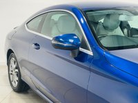 USED 2016 16 MERCEDES-BENZ C-CLASS 2.1 C220d Sport Coupe 2dr Diesel G-Tronic+ Euro 6 (s/s) (170 ps) Brilliant Blue | Crystal Grey Leather | Bluetooth Media | Heated Seats | Reverse Camera | ULEZ OK | Low Road Tax