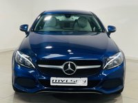 USED 2016 16 MERCEDES-BENZ C-CLASS 2.1 C220d Sport Coupe 2dr Diesel G-Tronic+ Euro 6 (s/s) (170 ps) Brilliant Blue | Crystal Grey Leather | Bluetooth Media | Heated Seats | Reverse Camera | ULEZ OK | Low Road Tax