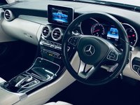 USED 2016 16 MERCEDES-BENZ C-CLASS 2.1 C220d Sport Coupe 2dr Diesel G-Tronic+ Euro 6 (s/s) (170 ps) Brilliant Blue | Crystal Grey Leather | Bluetooth Media | Heated Seats | Reverse Camera | ULEZ OK | Low Road Tax