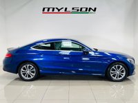 USED 2016 16 MERCEDES-BENZ C-CLASS 2.1 C220d Sport Coupe 2dr Diesel G-Tronic+ Euro 6 (s/s) (170 ps) Brilliant Blue | Crystal Grey Leather | Bluetooth Media | Heated Seats | Reverse Camera | ULEZ OK | Low Road Tax