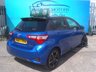 USED 2017 67 TOYOTA YARIS 1.5 VVT-h Blue Bi-Tone Hatchback 5dr Petrol Hybrid E-CVT Euro 6 (s/s) (100 ps) 9 SERVICES+ONLY 2 FORMER OWNERS!
