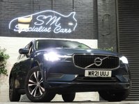 USED 2021 21 VOLVO XC60 2.0 B5 MHEV Momentum SUV 5dr Petrol Hybrid Auto Euro 6 (s/s) (250 ps) ONLY 41K FROM NEW A/C VAT Q