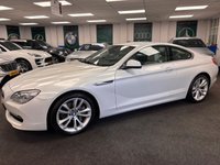 USED 2013 63 BMW 6 SERIES 3.0 640d SE Coupe 2dr Diesel Auto Euro 5 (s/s) (313 ps) UK DELIVERY FLAT FEE &pound;250 (SUBJECT TO DEAL) *OVER 100 IMAGES ON OUR WEBSITE*BESPOKE FINANCE ARRANGED*PART EXCHANGE WELCOME*ALL VEHICLES HPI CLEAR