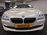 USED 2013 63 BMW 6 SERIES 3.0 640d SE Coupe 2dr Diesel Auto Euro 5 (s/s) (313 ps) UK DELIVERY FLAT FEE &pound;250 (SUBJECT TO DEAL) *OVER 100 IMAGES ON OUR WEBSITE*BESPOKE FINANCE ARRANGED*PART EXCHANGE WELCOME*ALL VEHICLES HPI CLEAR