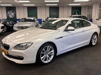 USED 2013 63 BMW 6 SERIES 3.0 640d SE Coupe 2dr Diesel Auto Euro 5 (s/s) (313 ps) UK DELIVERY FLAT FEE &pound;250 (SUBJECT TO DEAL) *OVER 100 IMAGES ON OUR WEBSITE*BESPOKE FINANCE ARRANGED*PART EXCHANGE WELCOME*ALL VEHICLES HPI CLEAR