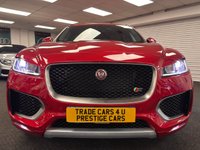 USED 2018 18 JAGUAR F-PACE 3.0 D300 V6 S SUV 5dr Diesel Auto AWD Euro 6 (s/s) (300 ps) UK DELIVERY FLAT FEE &pound;250 (SUBJECT TO DEAL) *OVER 100 IMAGES ON OUR WEBSITE*BESPOKE FINANCE ARRANGED*PART EXCHANGE WELCOME*ALL VEHICLES HPI CLEAR
