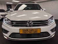 USED 2016 65 VOLKSWAGEN TOUAREG 3.0 TDI V6 BlueMotion Tech R-Line SUV 5dr Diesel Tiptronic 4WD Euro 6 (s/s) (262 ps) UK DELIVERY FLAT FEE &pound;250 (SUBJECT TO DEAL) *OVER 100 IMAGES ON OUR WEBSITE*BESPOKE FINANCE ARRANGED*PART EXCHANGE WELCOME*ALL VEHICLES HPI CLEAR