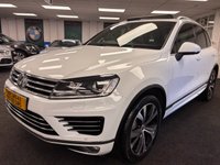 USED 2016 65 VOLKSWAGEN TOUAREG 3.0 TDI V6 BlueMotion Tech R-Line SUV 5dr Diesel Tiptronic 4WD Euro 6 (s/s) (262 ps) UK DELIVERY FLAT FEE &pound;250 (SUBJECT TO DEAL) *OVER 100 IMAGES ON OUR WEBSITE*BESPOKE FINANCE ARRANGED*PART EXCHANGE WELCOME*ALL VEHICLES HPI CLEAR