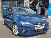 USED 2018 18 SEAT IBIZA 1.0 TSI FR Hatchback 5dr Petrol DSG Euro 6 (s/s) (115 ps) 6 MONTHS RAC WARRANTY 2 KEYS
