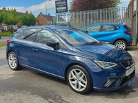 USED 2018 18 SEAT IBIZA 1.0 TSI FR Hatchback 5dr Petrol DSG Euro 6 (s/s) (115 ps) 6 MONTHS RAC WARRANTY 2 KEYS