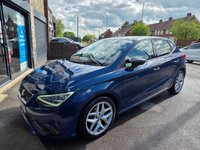 USED 2018 18 SEAT IBIZA 1.0 TSI FR Hatchback 5dr Petrol DSG Euro 6 (s/s) (115 ps) 6 MONTHS RAC WARRANTY 2 KEYS