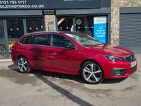 USED 2018 68 PEUGEOT 308 SW 1.5 BlueHDi GT Line Estate 5dr Diesel Manual Euro 6 (s/s) (130 ps) 6 MONTHS RAC WARRANTY 2 KEYS