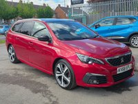 USED 2018 68 PEUGEOT 308 SW 1.5 BlueHDi GT Line Estate 5dr Diesel Manual Euro 6 (s/s) (130 ps) 6 MONTHS RAC WARRANTY 2 KEYS