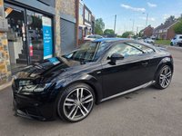 USED 2015 15 AUDI TT 2.0 TFSI S line Coupe 3dr Petrol S Tronic quattro Euro 6 (s/s) (230 ps) 6 MONTHS RAC WARRANTY 2 KEYS