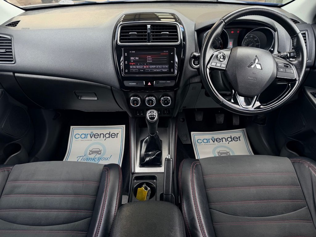 USED 2020 20 MITSUBISHI ASX 1.6 Juro SUV 5dr Petrol Manual Euro 6 (117 ps) 5 Services|Camera|H.Seats|CRS