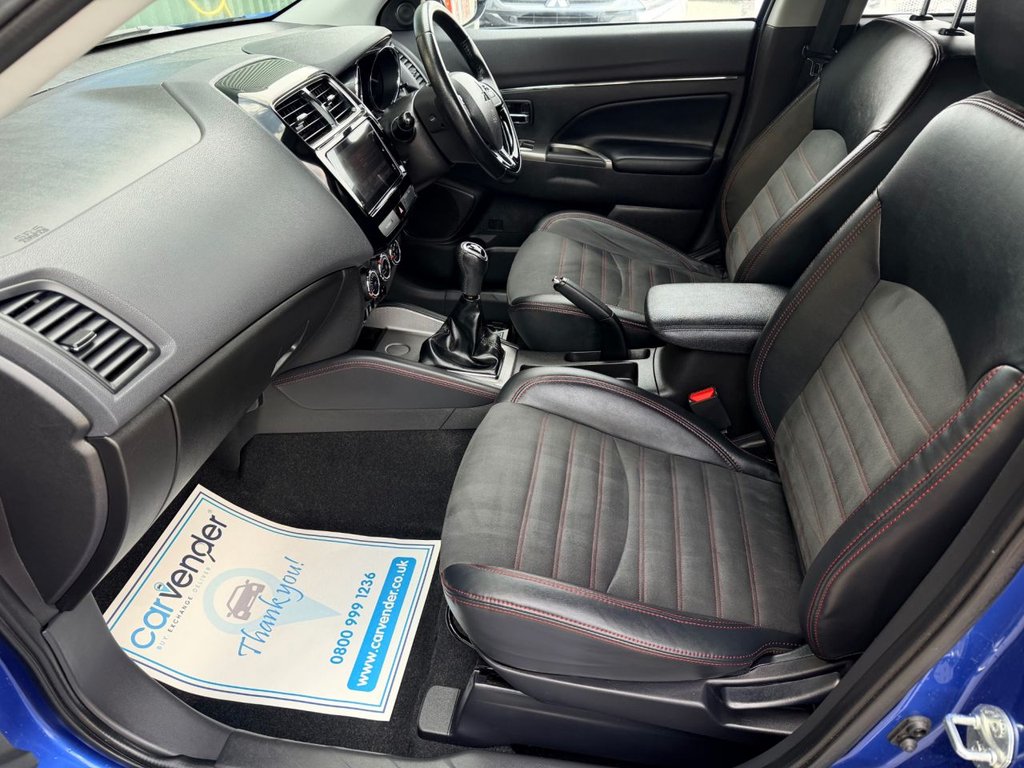 USED 2020 20 MITSUBISHI ASX 1.6 Juro SUV 5dr Petrol Manual Euro 6 (117 ps) 5 Services|Camera|H.Seats|CRS