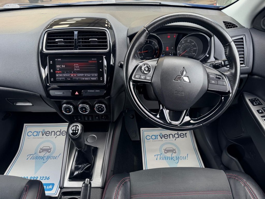 USED 2020 20 MITSUBISHI ASX 1.6 Juro SUV 5dr Petrol Manual Euro 6 (117 ps) 5 Services|Camera|H.Seats|CRS