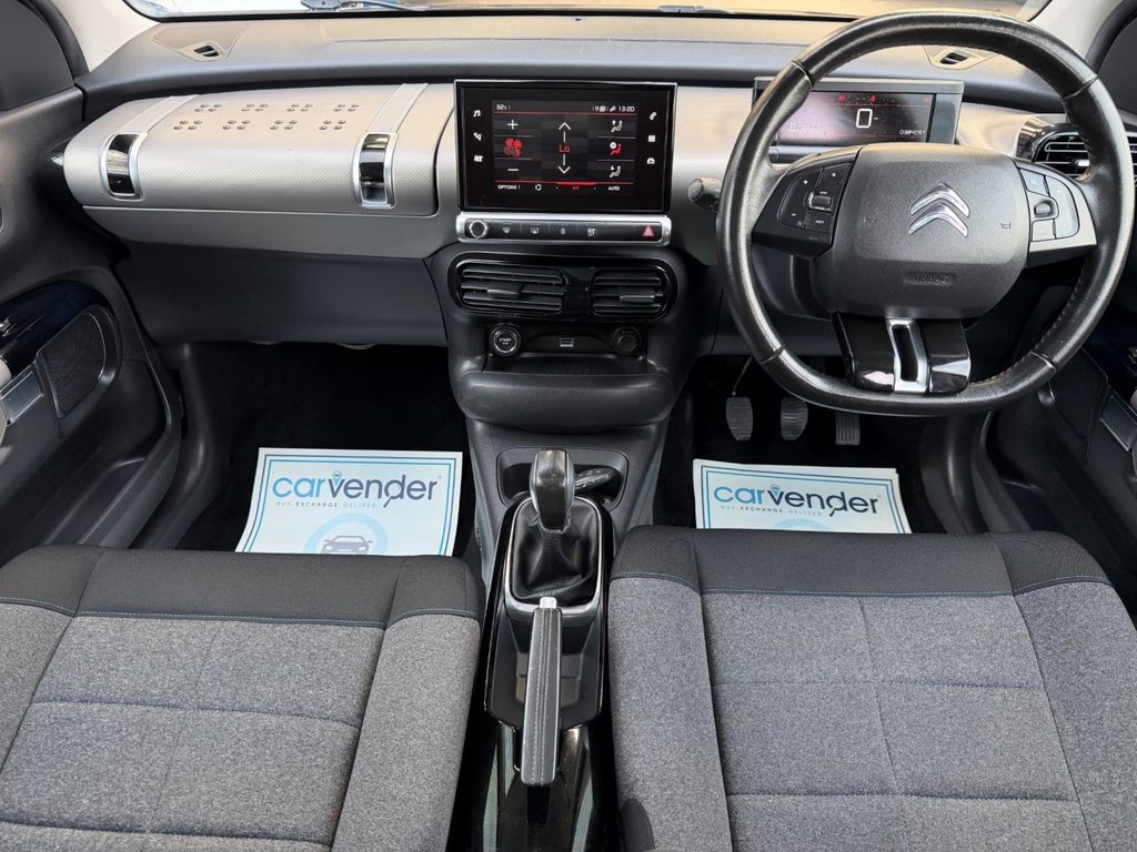 USED 2018 68 CITROEN C4 CACTUS 1.2 PureTech GPF Flair Hatchback 5dr Petrol Manual Euro 6 (s/s) (110 ps) 7 Services|SatNav|Rear & Front Sensors|Apple CarPlay/Android Auto|