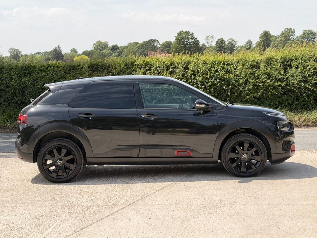 USED 2018 68 CITROEN C4 CACTUS 1.2 PureTech GPF Flair Hatchback 5dr Petrol Manual Euro 6 (s/s) (110 ps) 7 Services|SatNav|Rear & Front Sensors|Apple CarPlay/Android Auto|