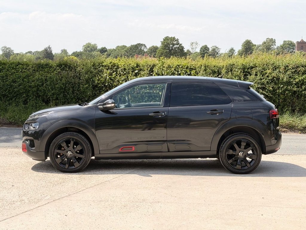 USED 2018 68 CITROEN C4 CACTUS 1.2 PureTech GPF Flair Hatchback 5dr Petrol Manual Euro 6 (s/s) (110 ps) 7 Services|SatNav|Rear & Front Sensors|Apple CarPlay/Android Auto|