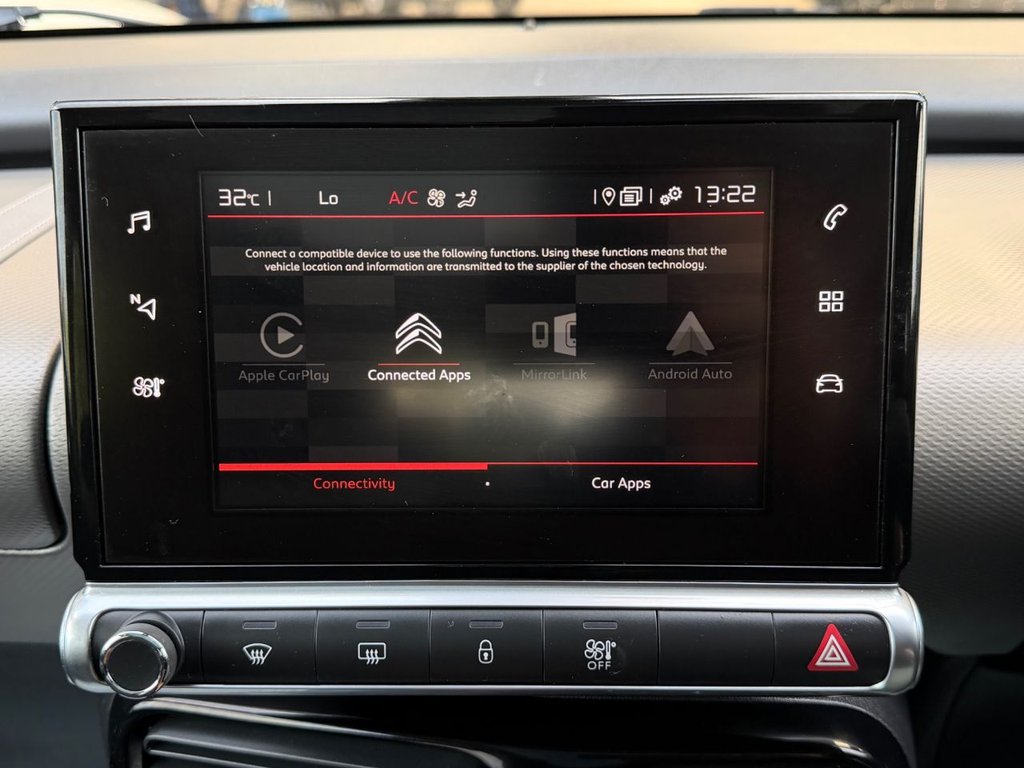 USED 2018 68 CITROEN C4 CACTUS 1.2 PureTech GPF Flair Hatchback 5dr Petrol Manual Euro 6 (s/s) (110 ps) 7 Services|SatNav|Rear & Front Sensors|Apple CarPlay/Android Auto|