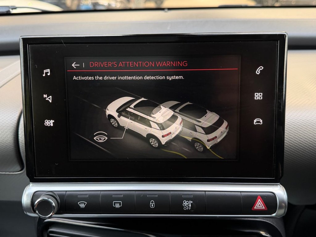USED 2018 68 CITROEN C4 CACTUS 1.2 PureTech GPF Flair Hatchback 5dr Petrol Manual Euro 6 (s/s) (110 ps) 7 Services|SatNav|Rear & Front Sensors|Apple CarPlay/Android Auto|