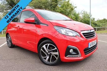 2018 PEUGEOT 108 1.2 PureTech Allure Hatchback 5dr Petrol Manual Euro 6 (82 ps) &pound;4990.00