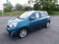 USED 2015 15 NISSAN MICRA 1.2 Acenta 2015,Sat Nav,Air Con,Bluetooth,Cruise,�&pound;35 Tax,55mpg,Ulez Compliant Sat Nav,Bluetooth,Cruise Control,F.S.H,&pound;35 Road Tax,Ulez Compliant