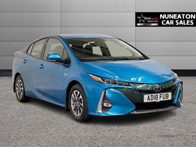 2018 18 TOYOTA PRIUS 1.8 VVT 8.8kWh Excel Hatchback 5dr Petrol Plug-in Hybrid CVT Euro 6 (s/s) (122 ps) HEATED FRONT SEATS