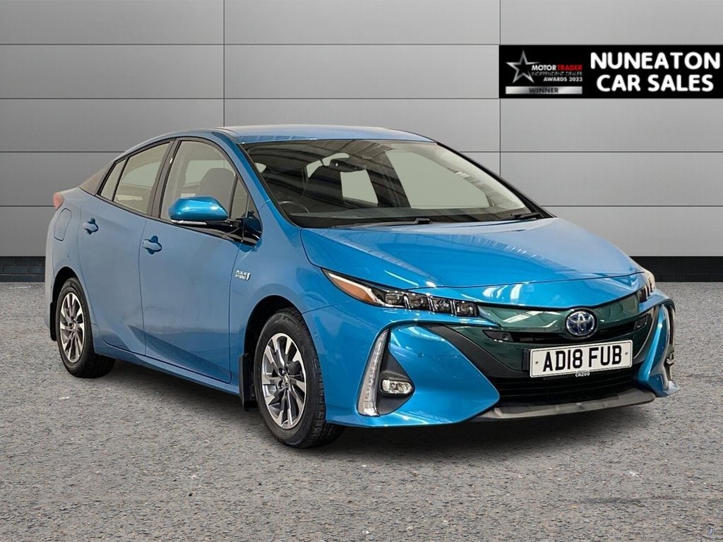 USED 2018 18 TOYOTA PRIUS 1.8 VVT 8.8kWh Excel Hatchback 5dr Petrol Plug-in Hybrid CVT Euro 6 (s/s) (122 ps) HEATED FRONT SEATS