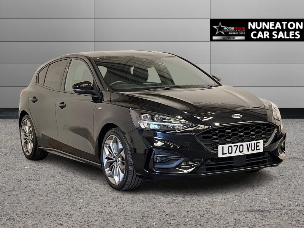 USED 2021 70 FORD FOCUS 1.0T EcoBoost ST-Line X Hatchback 5dr Petrol Auto Euro 6 (s/s) (125 ps) wireless accessory charging pad