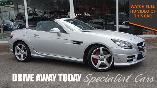 2015 65 Mercedes-Benz Slk 2.1 SLK250d AMG Sport Convertible 2dr Diesel G-Tronic Euro 6 (s/s) (204 ps)