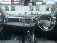 USED 2013 63 TOYOTA RAV4 2.0 D-4D Invincible SUV 5dr Diesel Manual 2WD Euro 5 FSH  (s/s) (124 ps) 12 MONTH MOT & ENGINE SERVICE