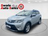 USED 2013 63 TOYOTA RAV4 2.0 D-4D Invincible SUV 5dr Diesel Manual 2WD Euro 5 FSH  (s/s) (124 ps) 12 MONTH MOT & ENGINE SERVICE