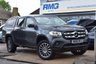 USED 2019 19 MERCEDES-BENZ X-CLASS NO VAT 2.3 CDI Progressive Pickup Double Cab 4dr Diesel Auto 4MATIC Euro 6 | 2 KEYS | REVESER CAMERA | HARD TOP | LOAD LINER | PARKING SENSORS | SAT NAV | 360 CAMERAS  GREAT VALUE FOR MONEY