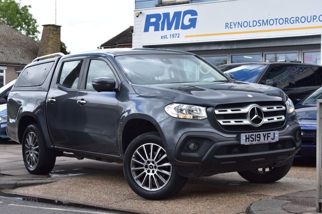 View our Mercedes-Benz X-Class NO VAT 2.3 CDI Progressive Pickup Double Cab 4dr Diesel Auto 4MATIC Euro 6 | 2 KEYS | REVESER CAMERA | HARD TOP | LOAD LINER | PARKING SENSORS | SAT NAV | 360 CAMERAS 