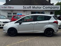 USED 2017 17 FORD B-MAX 1.0T EcoBoost Zetec Silver Edition MPV 5dr Petrol Manual Euro 6 (s/s) (140 ps) 8 SERVICES,Bluetooth,air con