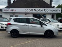 USED 2017 17 FORD B-MAX 1.0T EcoBoost Zetec Silver Edition MPV 5dr Petrol Manual Euro 6 (s/s) (140 ps) 8 SERVICES,Bluetooth,air con
