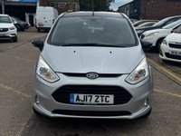 USED 2017 17 FORD B-MAX 1.0T EcoBoost Zetec Silver Edition MPV 5dr Petrol Manual Euro 6 (s/s) (140 ps) 8 SERVICES,Bluetooth,air con