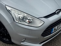 USED 2017 17 FORD B-MAX 1.0T EcoBoost Zetec Silver Edition MPV 5dr Petrol Manual Euro 6 (s/s) (140 ps) 8 SERVICES,Bluetooth,air con
