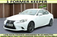 USED 2014 14 LEXUS IS 2.5 300h F Sport Saloon 4dr Petrol Hybrid E-CVT Euro 5 (s/s) (223 ps) ++F SPORT+++SAT NAV++FULL LEATHER++