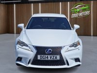 USED 2014 14 LEXUS IS 2.5 300h F Sport Saloon 4dr Petrol Hybrid E-CVT Euro 5 (s/s) (223 ps) ++F SPORT+++SAT NAV++FULL LEATHER++