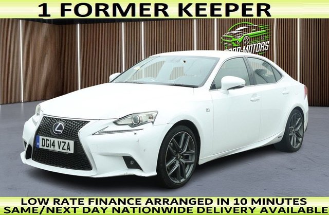 2014 LEXUS IS 2.5 300H F SPORT SALOON 4DR PETROL HYBRID E CVT EURO 5... photo