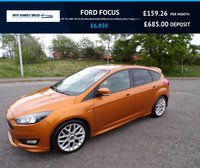 USED 2018 67 FORD FOCUS 1.0T ST-LINE 2018,Sat Nav,Bluetooth,DAB,Parking Sensors,Service History,Ulez Compliant Sat Nav,Bluetooth,DAB,Air Con,
