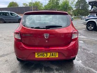 USED 2013 63 DACIA SANDERO 1.2 Laureate Hatchback 5dr Petrol Manual Euro 5 (75 ps) 2 OWNER+GREAT VALUE+NEW MOT+PARTIAL SERVICE HISTORY