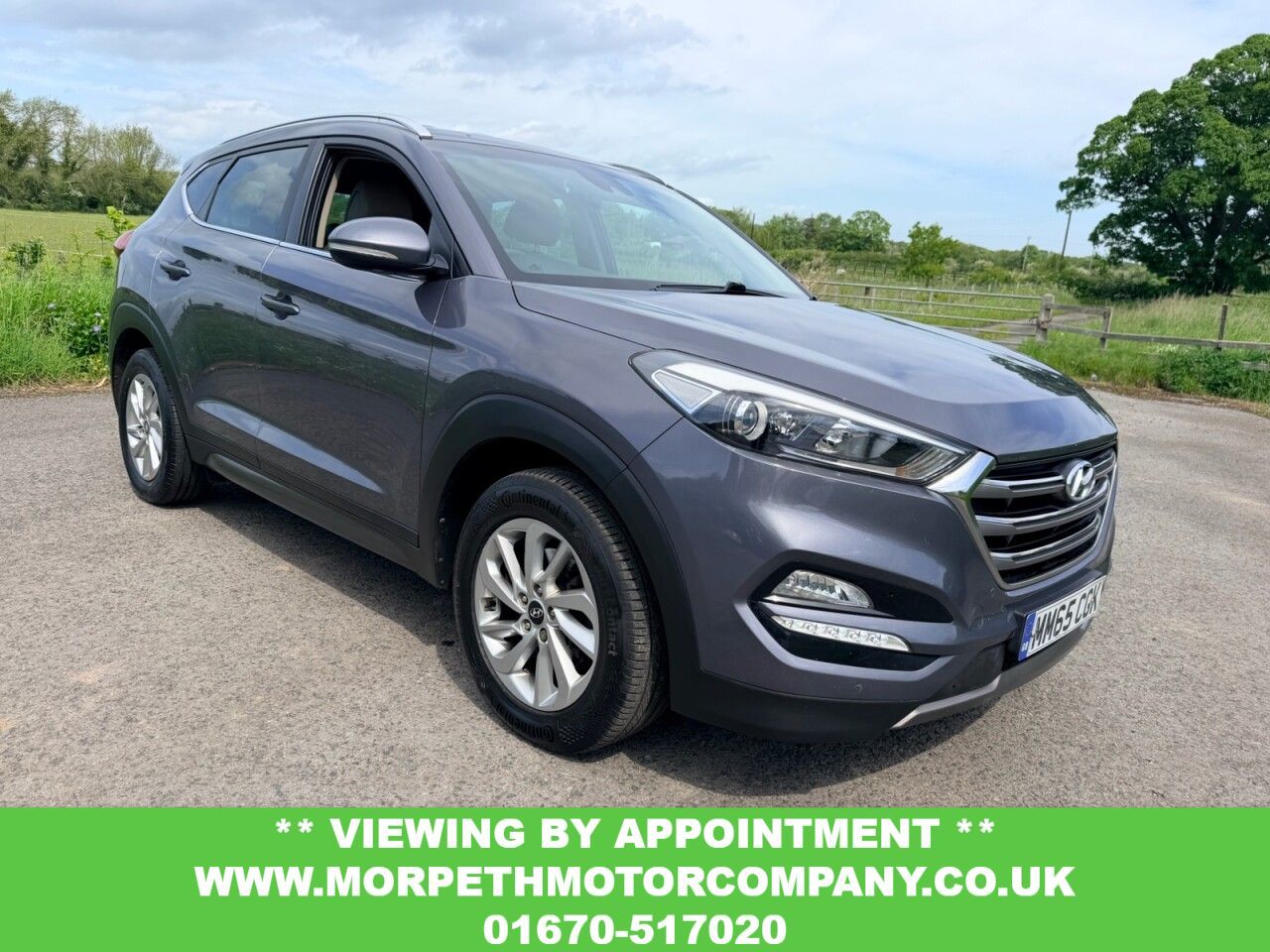USED 2015 65 HYUNDAI TUCSON 1.7 CRDi Blue Drive Premium SUV 5dr Diesel Manual Euro 6 (s/s) (116 ps) ** 10 RECORDED SERVICES **
