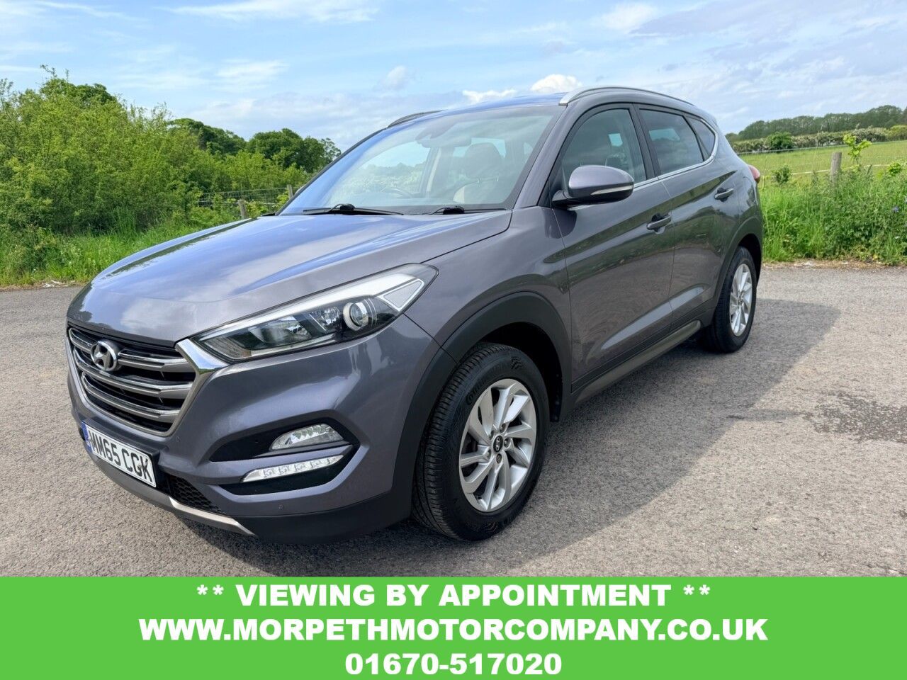 USED 2015 65 HYUNDAI TUCSON 1.7 CRDi Blue Drive Premium SUV 5dr Diesel Manual Euro 6 (s/s) (116 ps) ** 10 RECORDED SERVICES **
