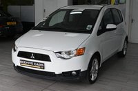 USED 2012 62 MITSUBISHI COLT 1.3 CZ2 Hatchback 5dr Petrol Auto Euro 5 (94 ps) AUTOMATIC 2 KEYS FSH