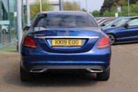 USED 2019 19 MERCEDES-BENZ C-CLASS 2.0 C220d Sport Saloon 4dr Diesel G-Tronic+ Euro 6 (s/s) (194 ps) - EURO 6 - ULEZ, SAT NAV, HTD/LEATHER, R/CAMERA, LEDS, 17" ALLOYS, CRUISE, P/SENSORS, DAB & BLUETOOTH